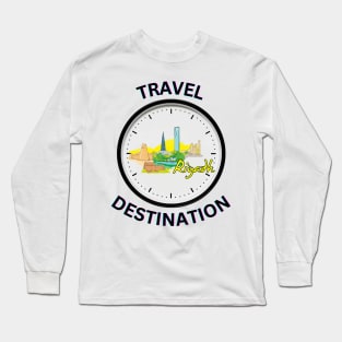 Travel to Riyadh Long Sleeve T-Shirt